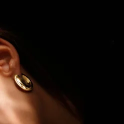 Timeless Chunky Hoops Guld