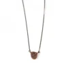 Uncut Diamond Halsband Rosé