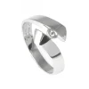 Vitguldsring Briljant 0,02ct