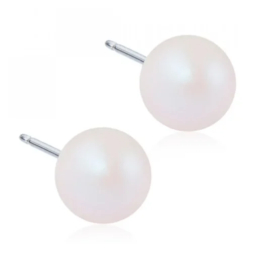 Vitskimrande Swarovski Pärlor