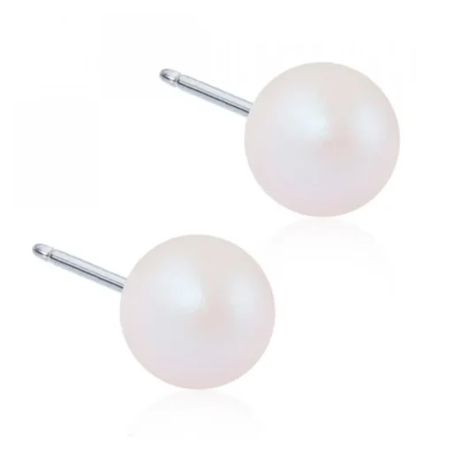 Vitskimrande Swarovski Pärlor